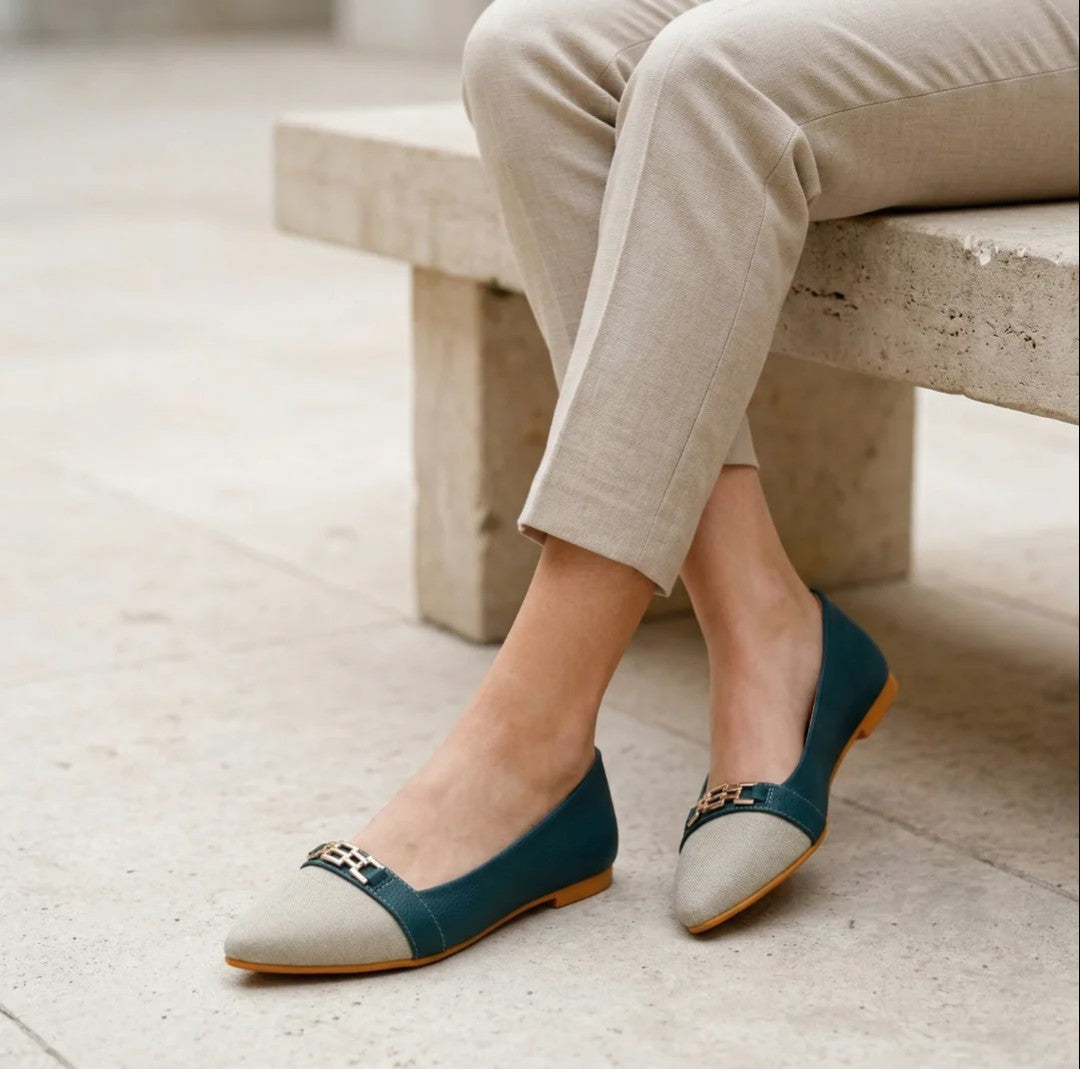 Barlleina Pumps - Dark Green