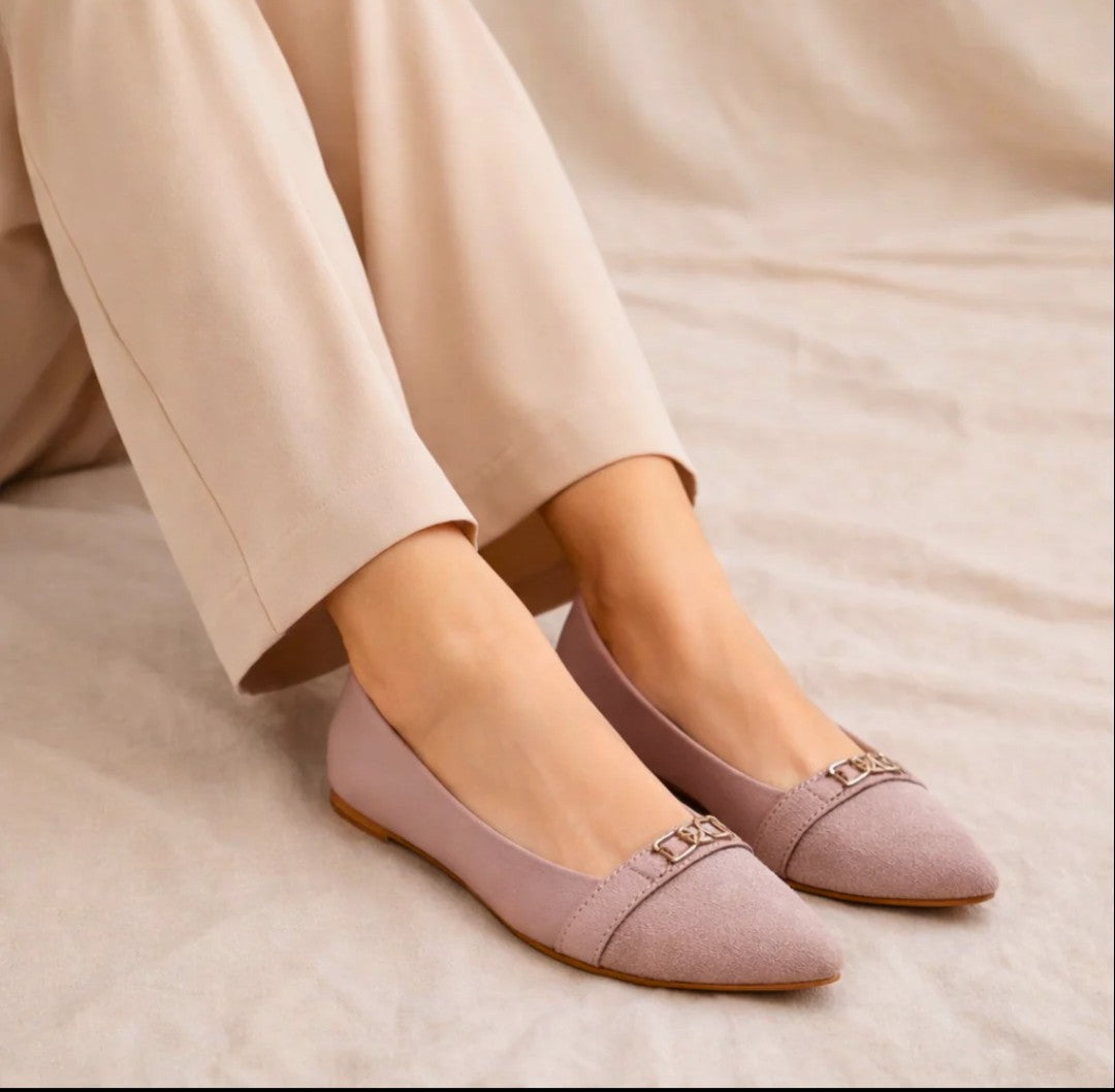 Barlleina Pumps - Mauve Pink